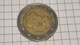 2 Euro Finlande 1999, rare! Pièce de collection. ✨🌟