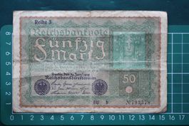 currency reichsbanknote 50 Mark 1919