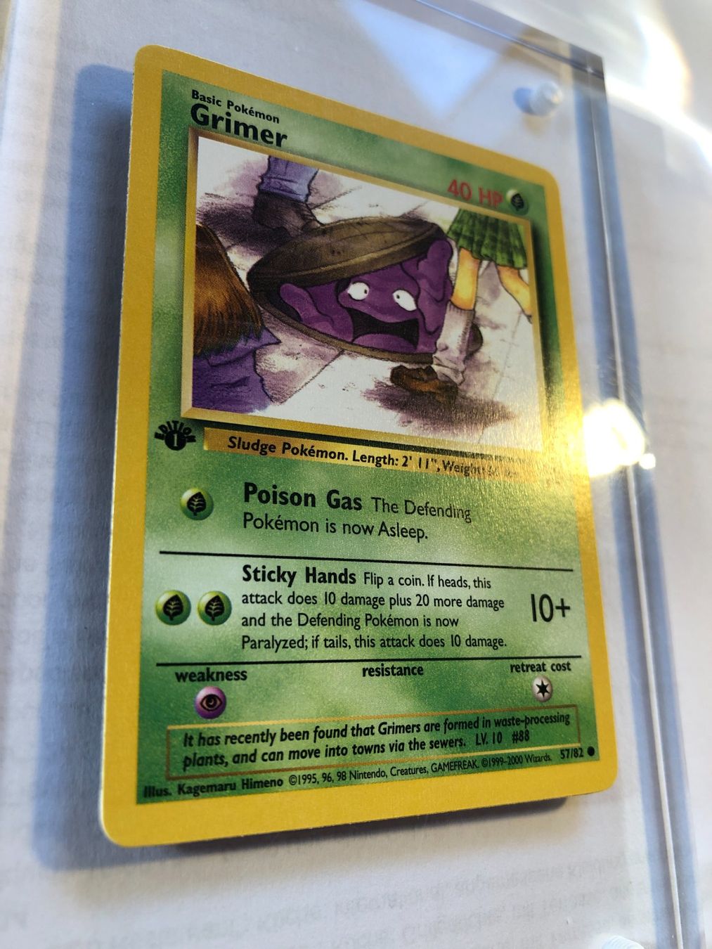 Sammelbilder & Trading cards: Grimer 1st Team Rocket - MINT - ab 1.- – Gebraucht aus Giubiasco von dan_pr8b 1