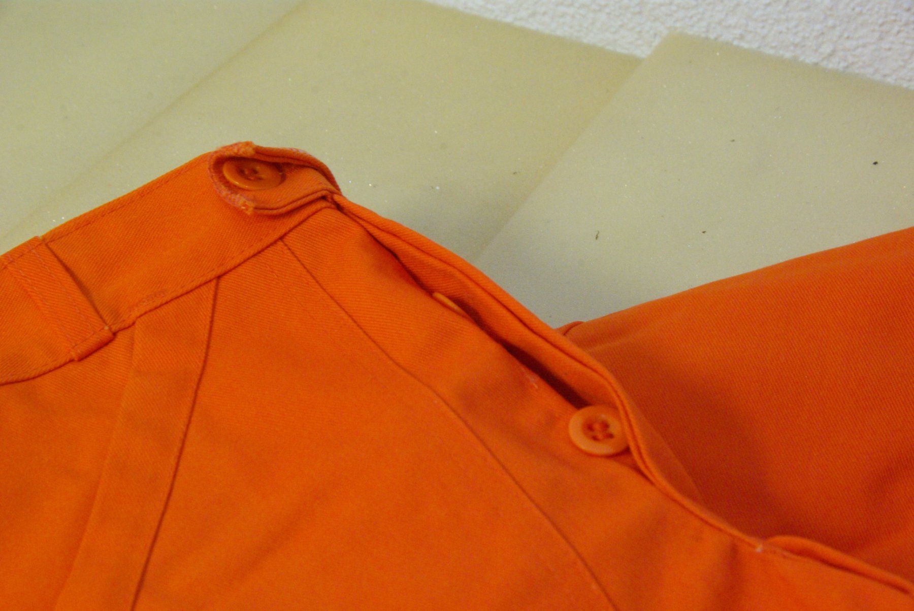 Hosen: Fischer Pêcheur Arbeitshose Gr. 40, orange – Neu (gemäss Beschreibung) aus Herisau von Cevianer1844 1