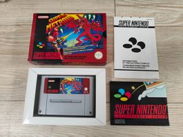 (État Collector) Super Metroid avec boîte, SNES
