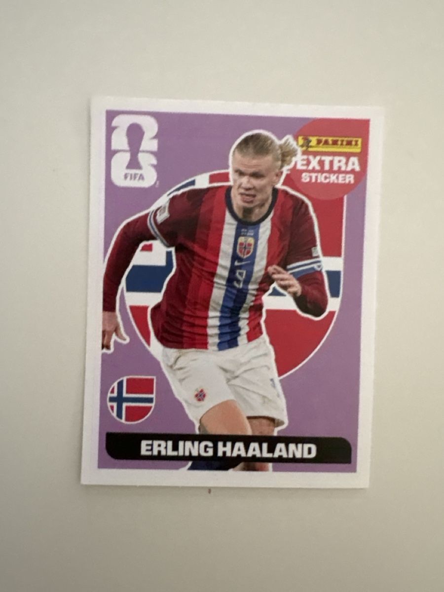 Panini Cartes à collectionner: Panini Extra Sticker Erling Haaland – Neuf (Voir description) à Mogelsberg par Mtigerente