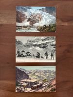 5 Ansichtskarten Schweiz vom Eigergletscher BE