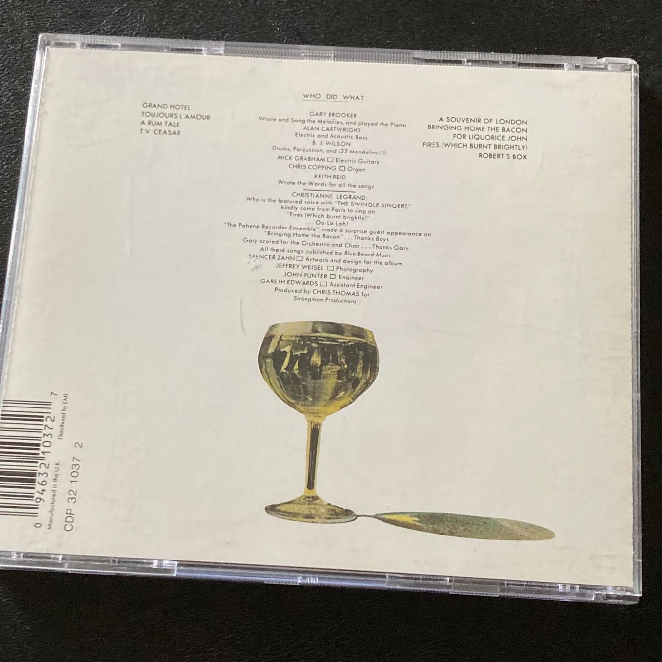 CDs: Procol Harum - Grand Hotel – D'occasion à Bern par Ntsamina 1