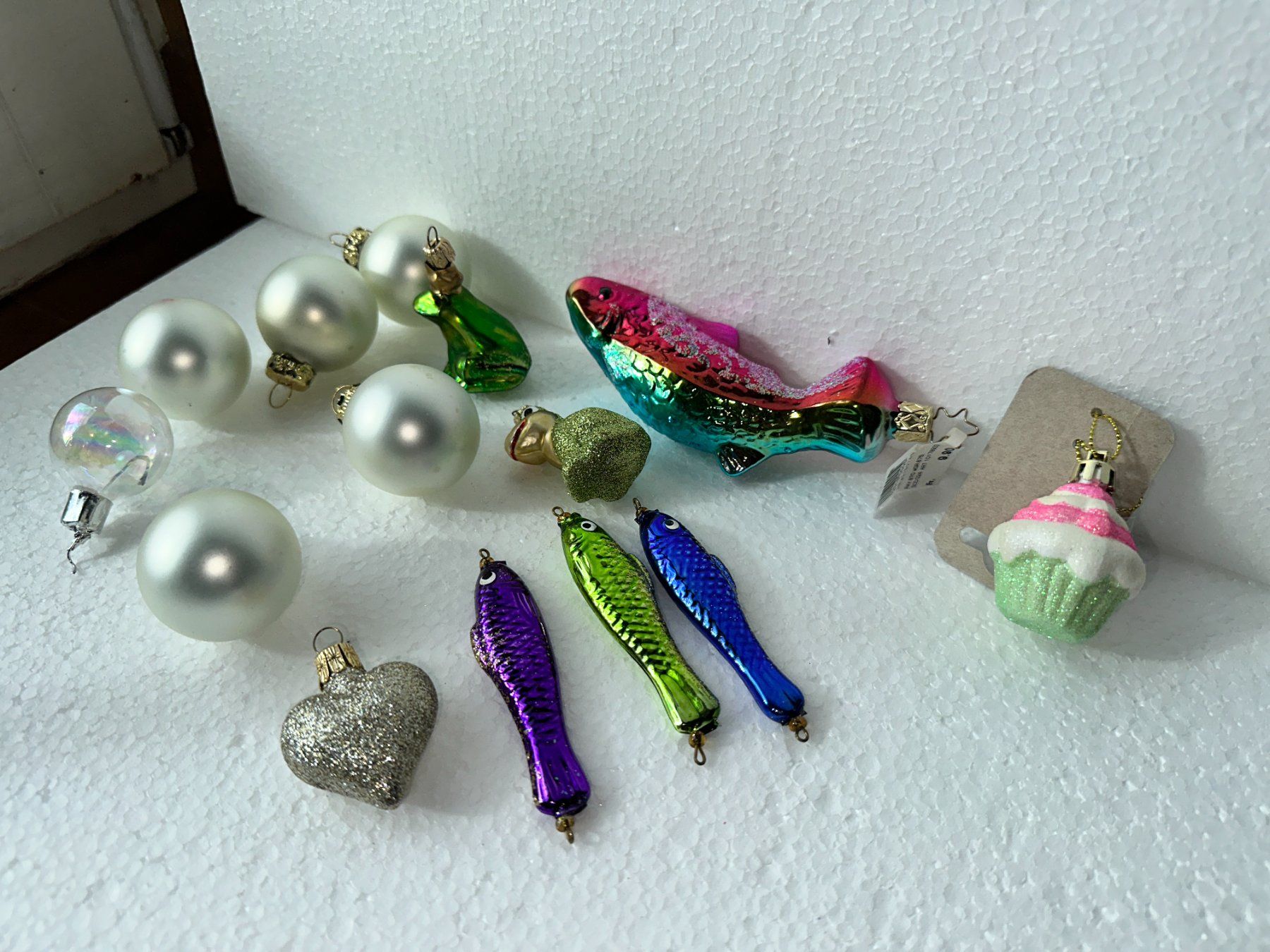 Tutte le decorazioni: Weihnachten Baumschmuck Deko bunt glitzer – Nuovo (secondo la descrizione) da Gümmenen venduto da FelizitasHermann 8