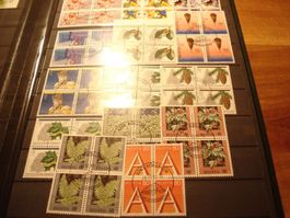 Lot 4erblocks Schweiz, mittige o