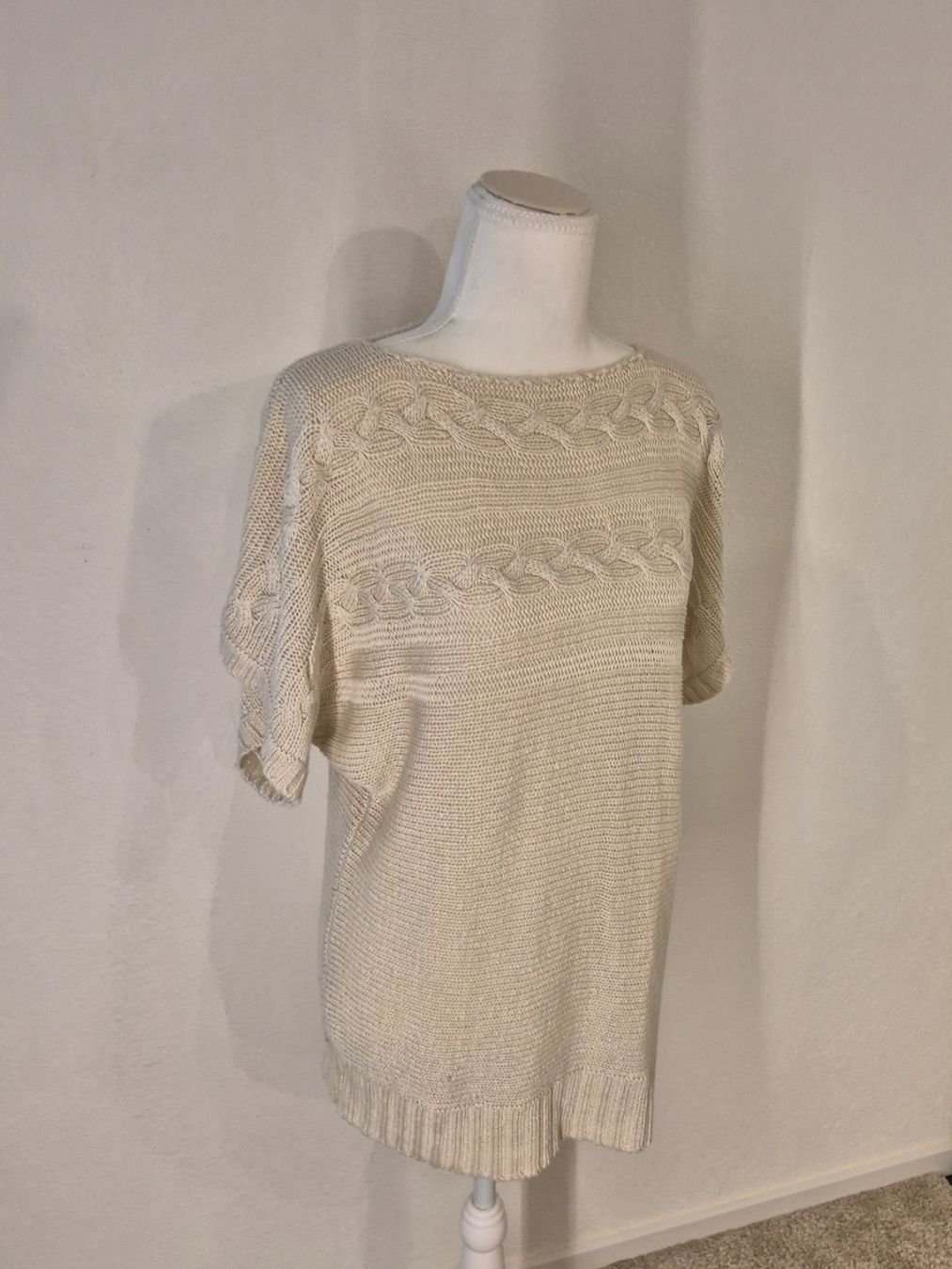 C&A Top: Sommerlicher Strickpullover, Beige – Usato da La Neuveville venduto da Vestiaire_2011 1