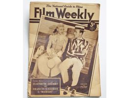 Film Zeitschrift USA Film weekly 28. Januar 1939