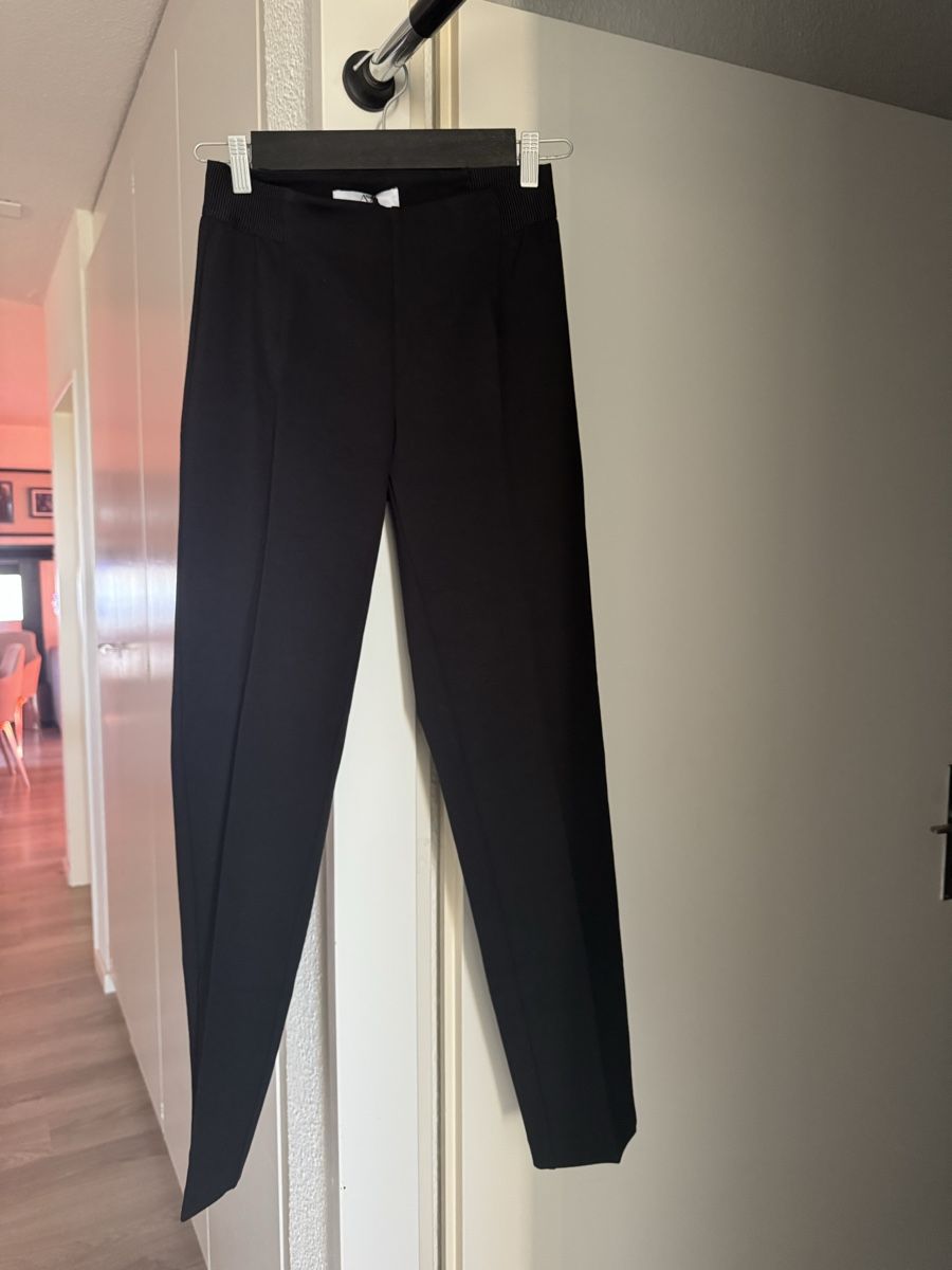 Pantaloni: ANNA SERAVALLI Hose schwarz Neu NP198.- – Nuovo e nell'imballaggio originale da zürich venduto da dalia06