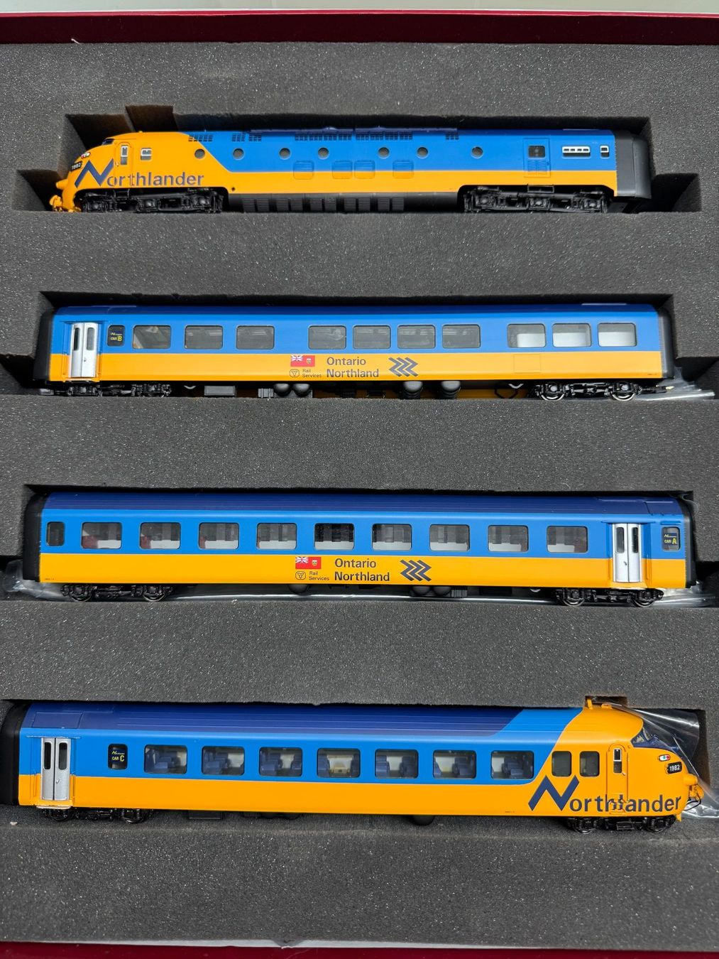 Lemaco Modelleisenbahnen: Lemaco Northlander HO, 4-teilig – Gebraucht aus Krummenau von ferrotech 1