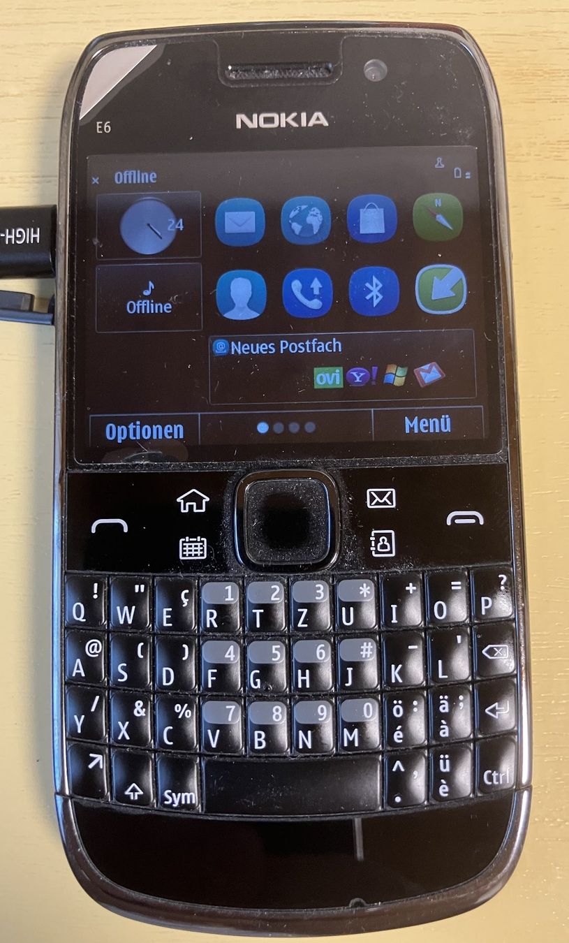 Nokia Portables: für Sammler: Nokia E72 + Nokia E6 – D'occasion à Frauenfeld par gut_und_guenstig 4