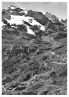 Berninapass GR 2323 m s.l.m. con Piz Palü Piz Bernina G
