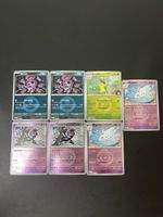 7 carte Pokémon Rare Reverse ME Héros Transcendant FR