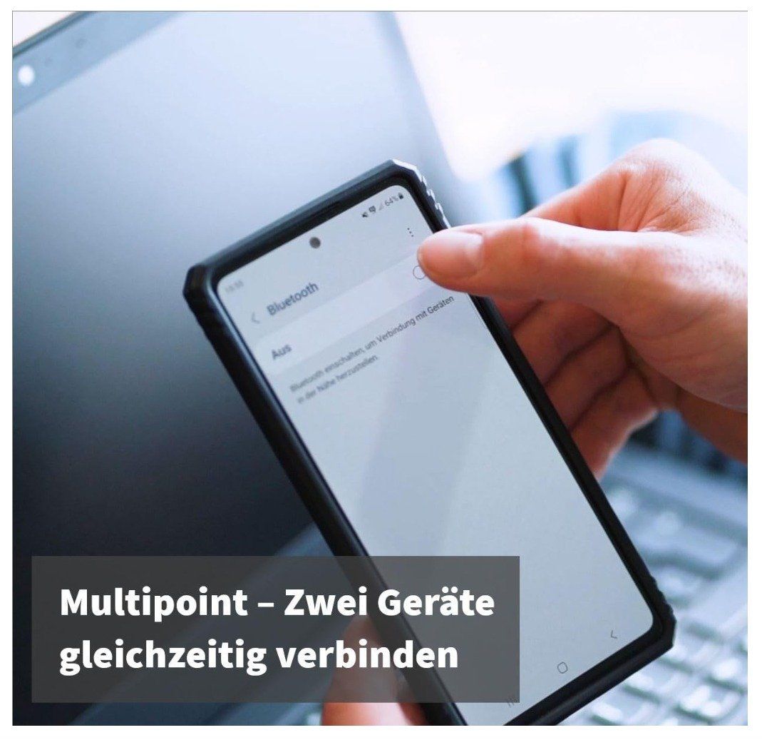 Cuffie: GEQUDIO GB 2 Bluetooth Headset, neu, originalverpackt – Nuovo e nell'imballaggio originale da Laufen venduto da Genton 6