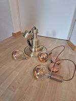 3 Teilig. Lampen Set Kupfer & Messing 