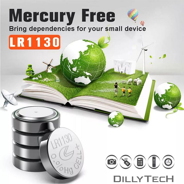 Caricatori & Batterie: PKCELL AG10, LR54, 389 Knopfzellenbatterie - 50 Stk. – Nuovo e nell'imballaggio originale da Erlenbach ZH venduto da dillytech.ch 7
