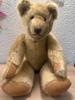 Mutzli Teddybär gross 44cm / Sammlerbär mit Edelweiss im Ohr