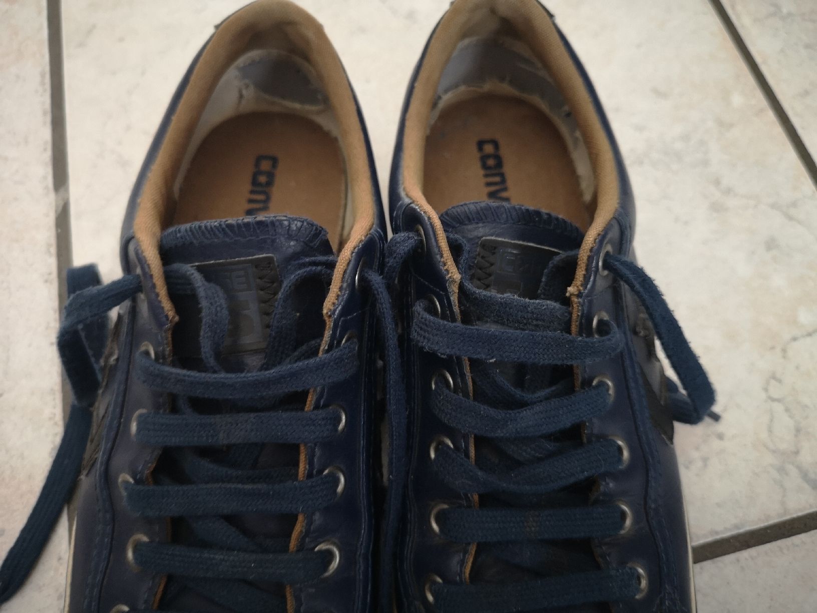 Converse Scarpe da donna: Converse Leder sneaker gr. 37 dunkelblaue – Usato da Sevelen venduto da gsandax 6