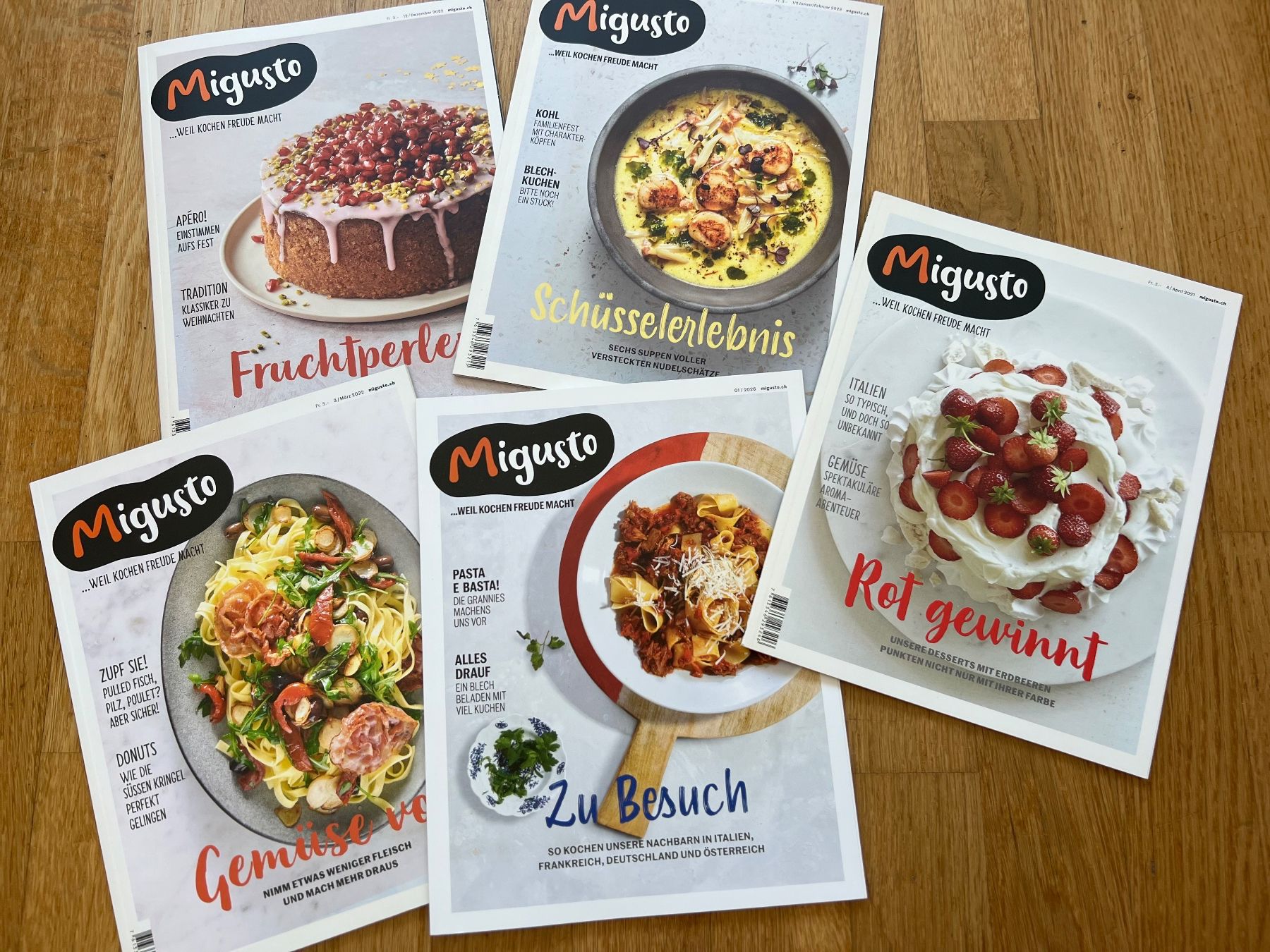 Libri: 5x Migusto Zeitschriften – Usato da Glattpark(Opfikon) venduto da ste_n99y