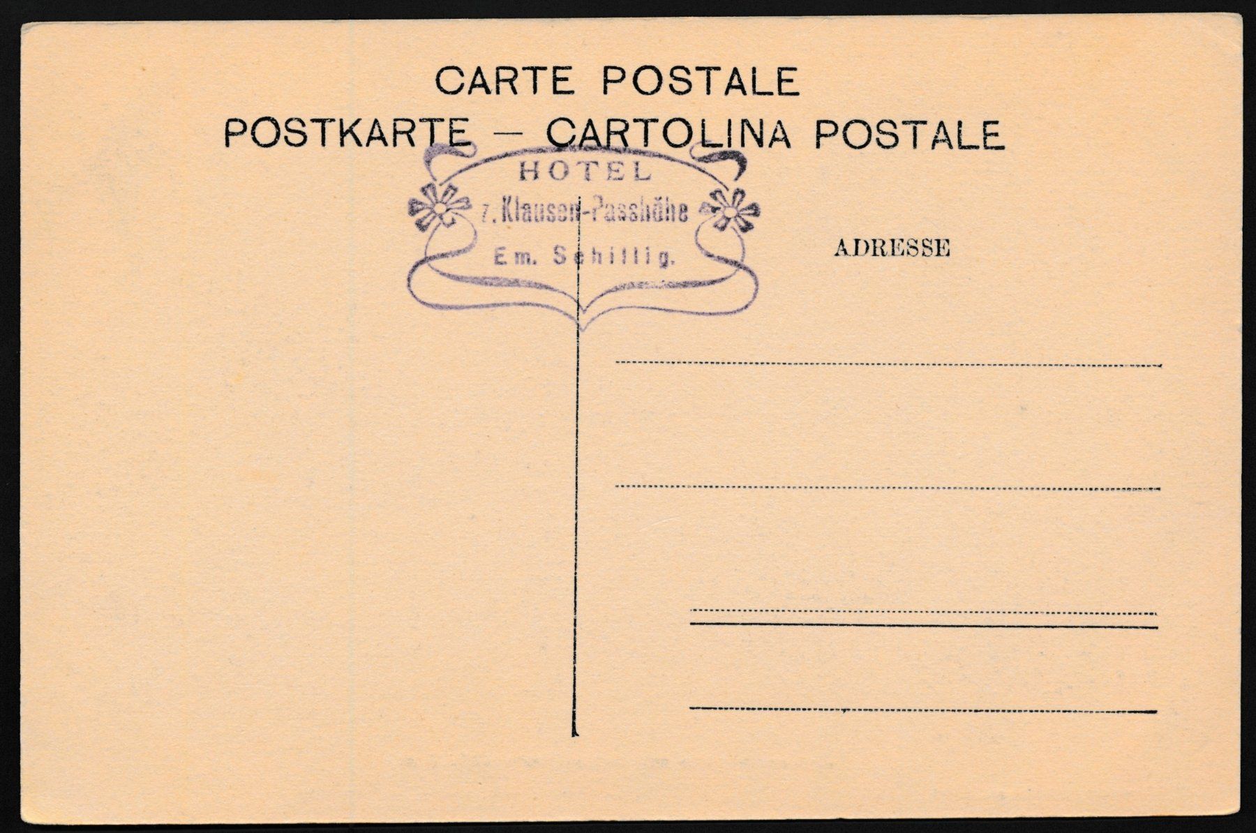 Cartoline postali: AK: Klausenstrasse mit Scheerhorn – Nuovo (secondo la descrizione) da Bonau venduto da Profila3 1