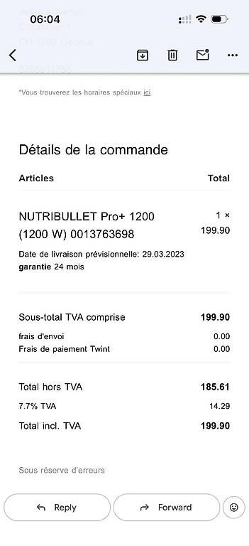 Elettrodomestici da cucina: Nutribullet PRO+ 1200 – Usato da Martigny venduto da Grndz 1