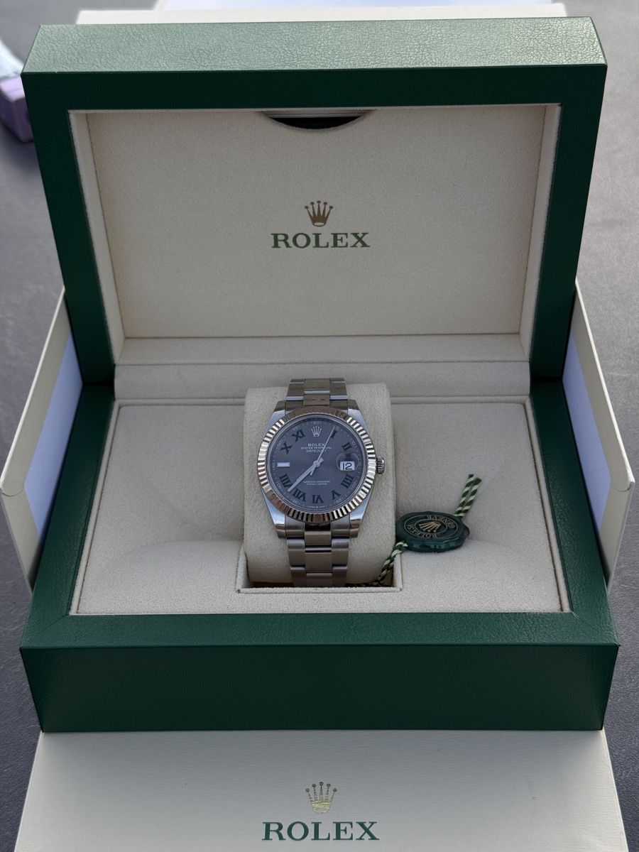 Rolex Uhren: Rolex Datejust 41 Oyster Wimbledon – Gebraucht aus Zürich von ber_q7wl