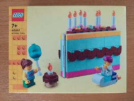 Lego Happy Birthday Geburtstagstorte Kuchen Kerzen 40641