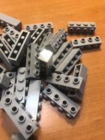 Lego 15x  Stein (30414) 1x4 mit Noppen hellgrau