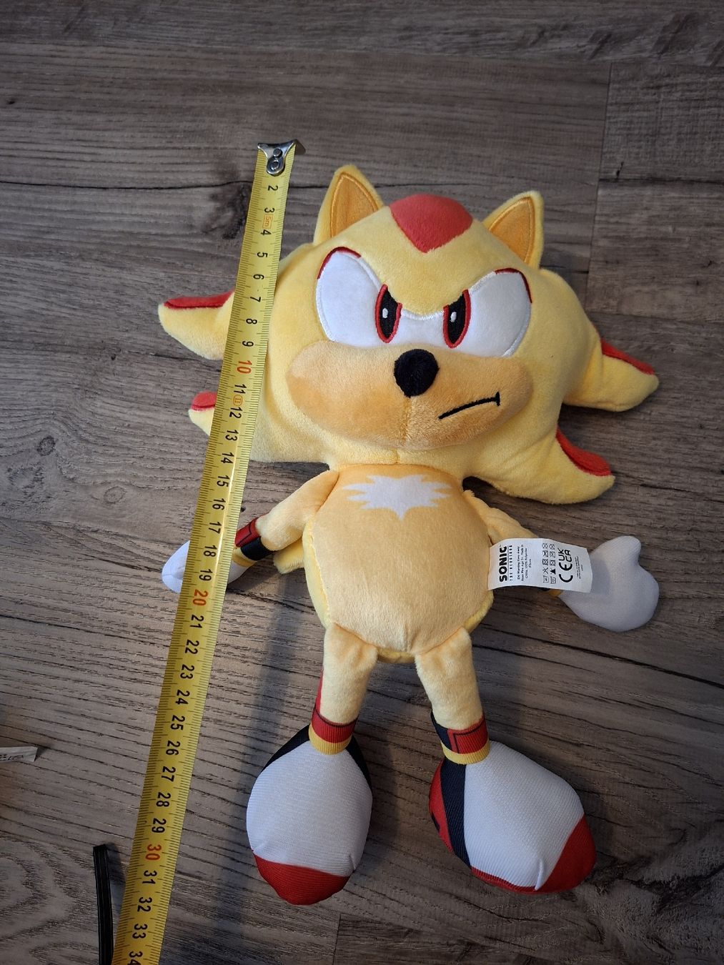 Giocattoli: Sonic Plüschfigur Super Shadow gelb 30 cm  – Nuovo (secondo la descrizione) da Winterthur venduto da Ausmisten2026