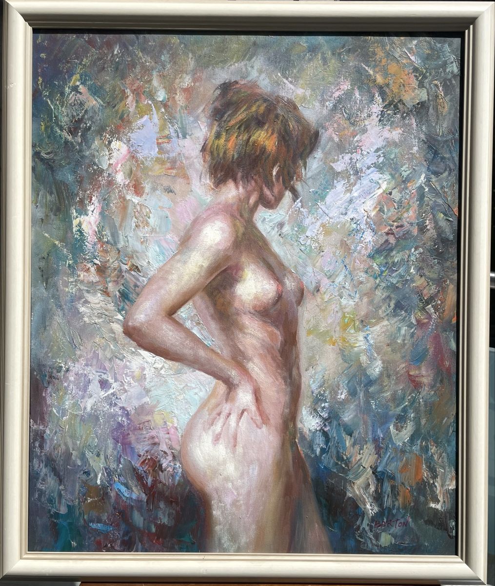 Tableaux: E. Barton huile/toile nu de profil – D'occasion à Biel/Bienne par Galaq 5