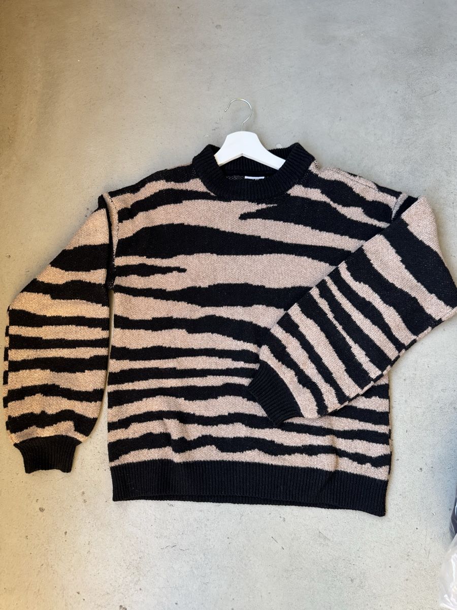 Maglioni & Felpe: Pullover NOISY MAY Zebra Muster Grösse M guter Zustand – Usato da Neuhausen venduto da rom_zrr2