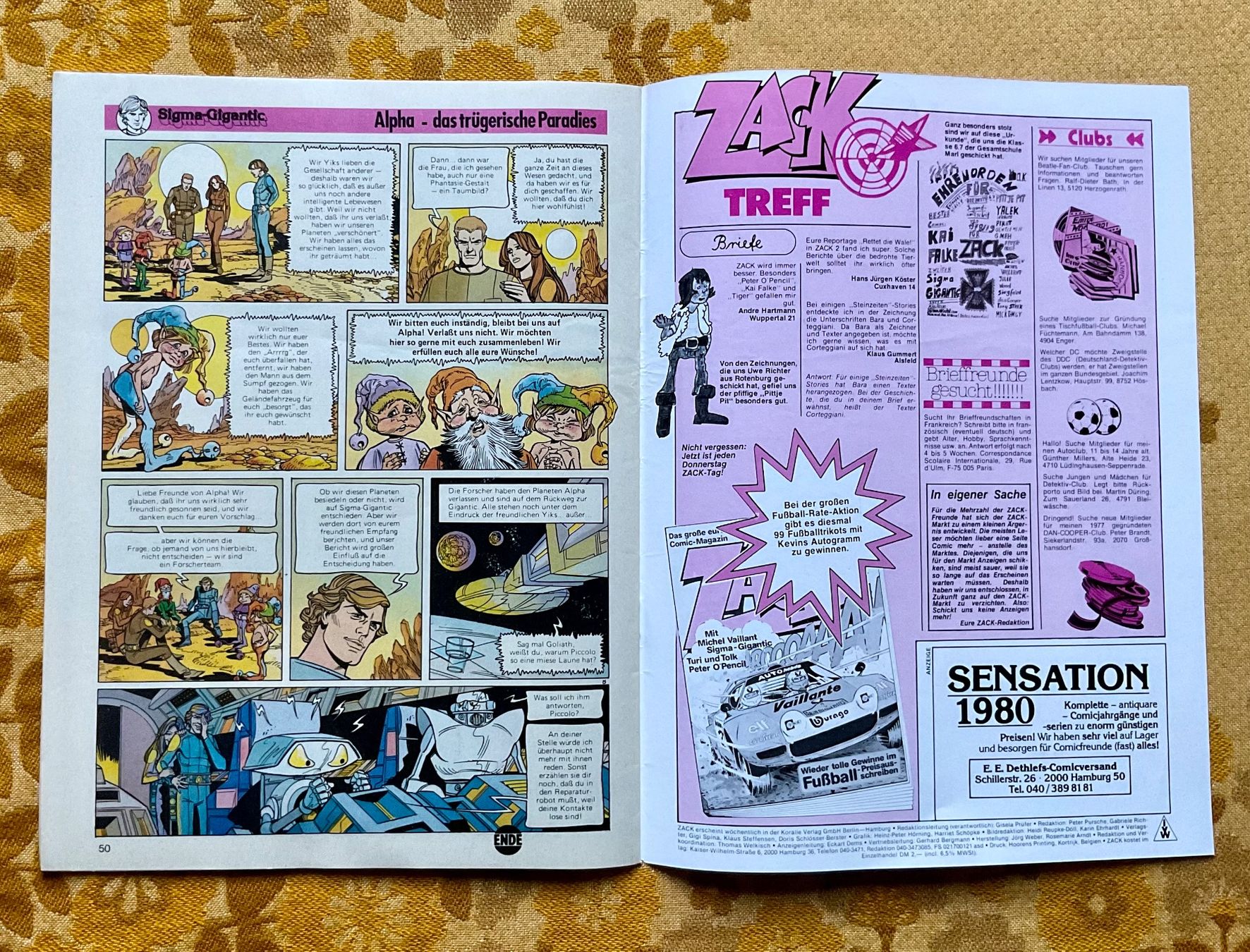 Comics: Zack Heft Nr 12 von 1980 – Gebraucht aus Endingen von nathan05 8