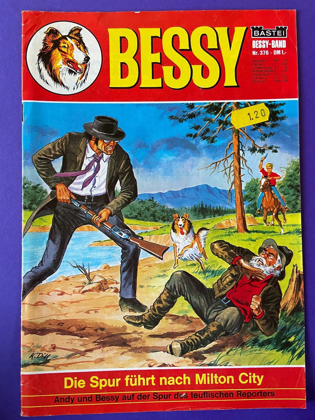 Fumetti: Comic Hefte Bessy 1970er Jahre Nr.376 – Usato da Böckten venduto da Hansi36