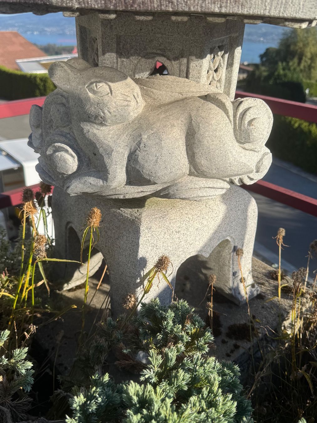 Lanterne: Japanische Gartenlaterne aus Stein – Usato da Schlieren venduto da Freundlich02 2