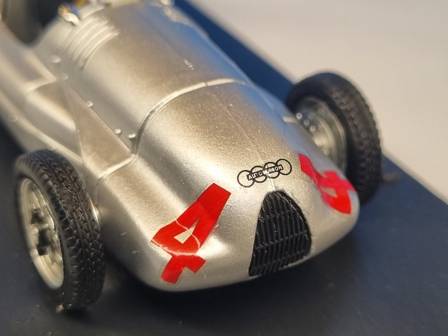 Audi Modellautos: Audi Rennwagen 1934 Silberpfeil – Neu und originalverpackt aus Männedorf von Spezial-Modelle