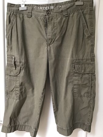 GARDEUR CASUAL HOSE OLIVGRÜN/ SCHLAMM GR. 52