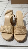 Mango Summer Sandals, Woven Detail, Size 38 - Perfect now!