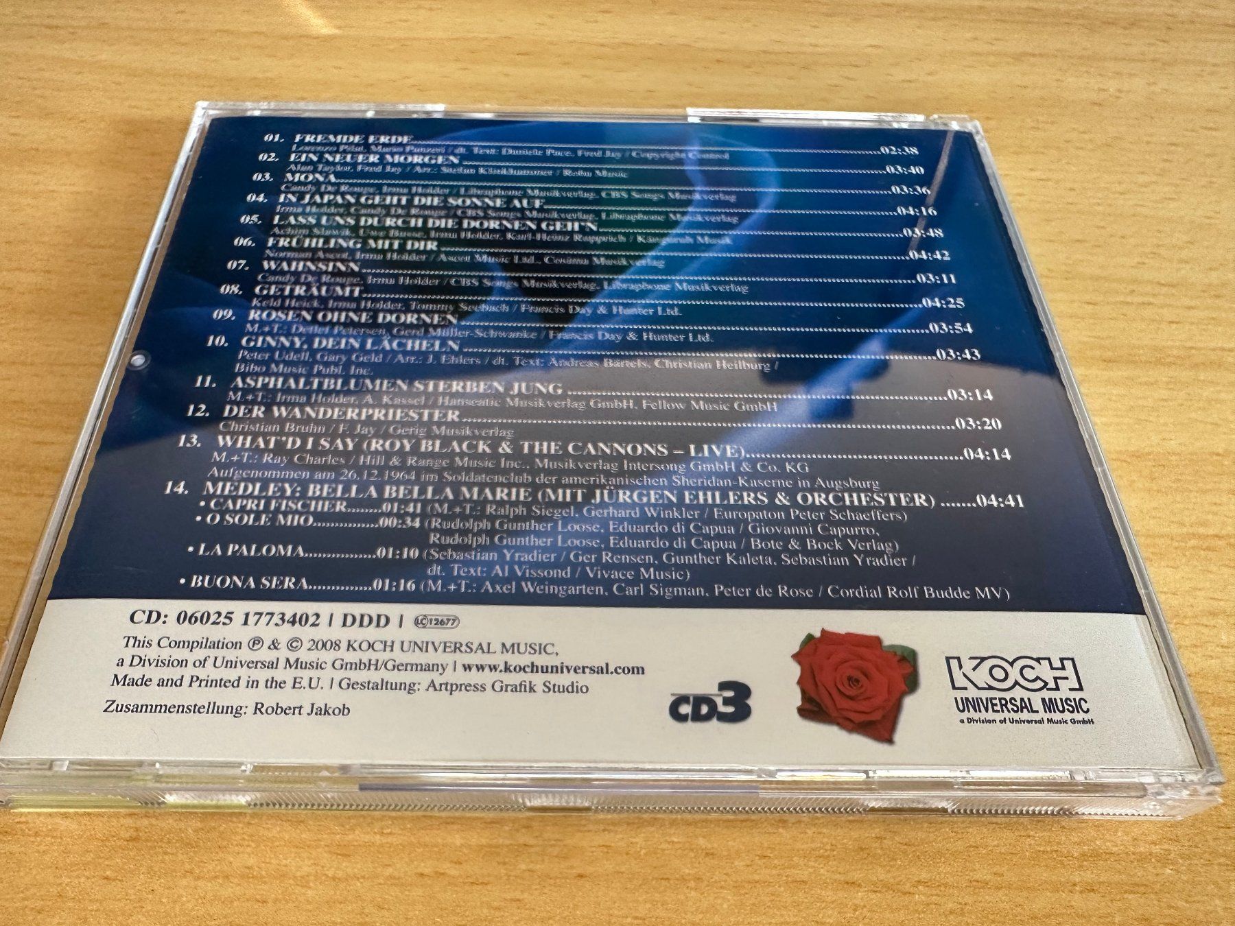 CD: Roy Black – Eine Rose Schenk Ich Dir - 3 CD – Usato da Rikon im Tösstal venduto da Alpenmutz 5