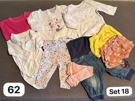 Baby Kleiderpaket Grösse 62, 10 teilig, Top Zustand! Set 18