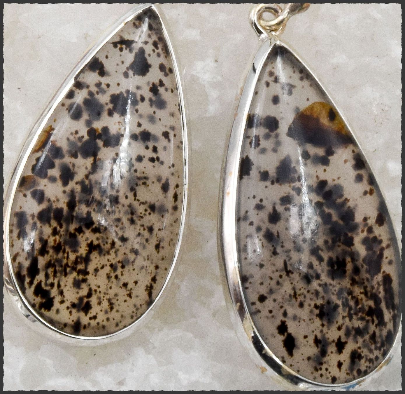 Orecchini pendenti & Orecchini a lobo: Montana Achat Ohrhänger 925 Silber – Nuovo e nell'imballaggio originale da Oberglatt ZH venduto da Goldfee1 1