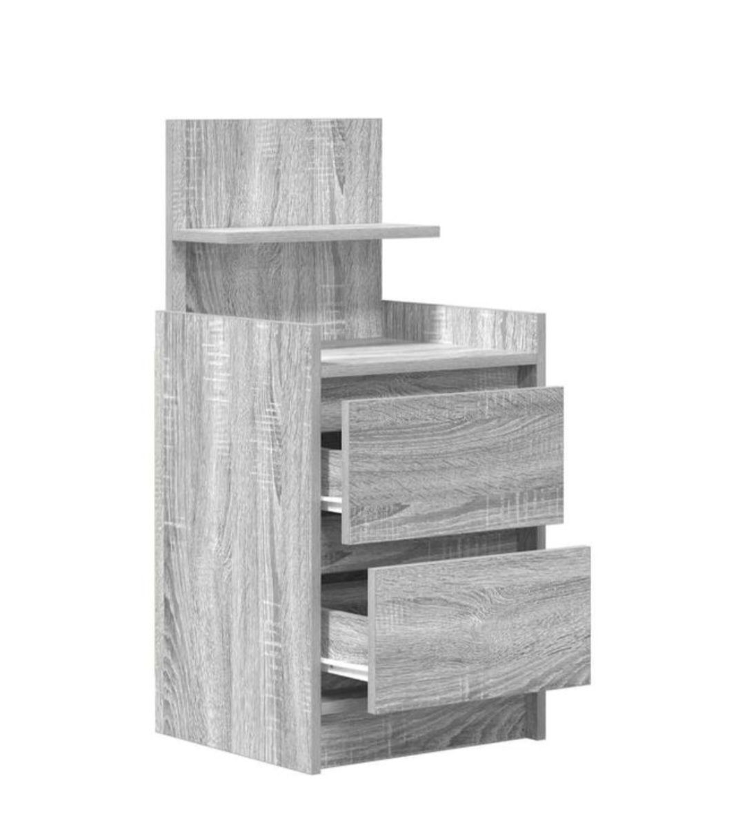 Comodini: 2 x Nachttische / Grey Oak – Usato da Schwerzenbach venduto da buebelle 4