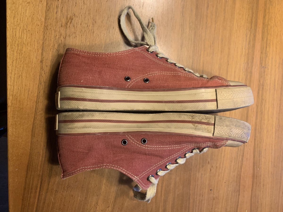 Scarpe da uomo: Hemp-Sneakers GrandStep, Gr. 41, bordeaux-rot – Usato da Dussnang venduto da pml253 1