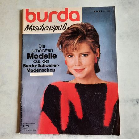 Strickheft Burda " Maschenspass" von 1984