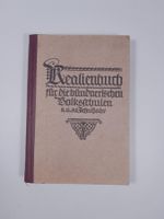 Antikes Buch - Realienbuch bündnerische Volksschulen