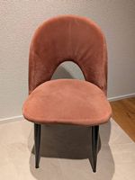 Micasa Designer Stuhl GENTILE mit Velours Bezug