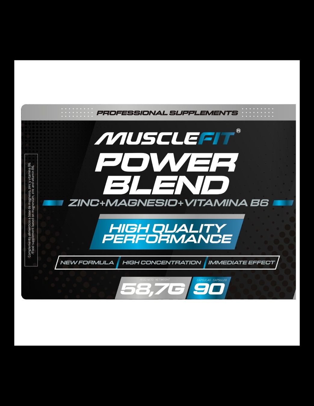 Lebensmittel & Spezialitäten: Musclefit Power Blend, 90 Kapseln – Neu und originalverpackt aus Zürich von MUSCLECULT.FIT 1