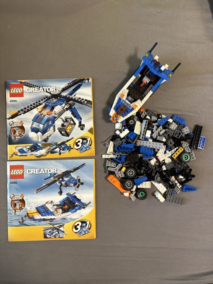Lego Baukästen: LEGO Creator 4995 3in1 Helikopter Boot Flugzeug  – Gebraucht aus Willisau von Eli_Haf 1