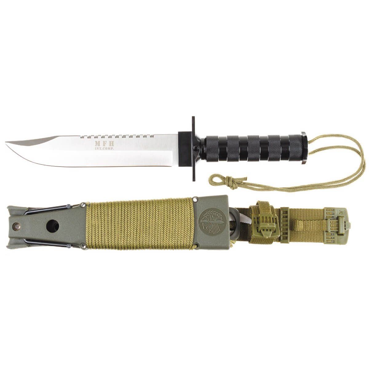 Coltellini militari: MFH Überlebensmesser "Jungle II" – Nuovo e nell'imballaggio originale da Windisch venduto da shop-easy