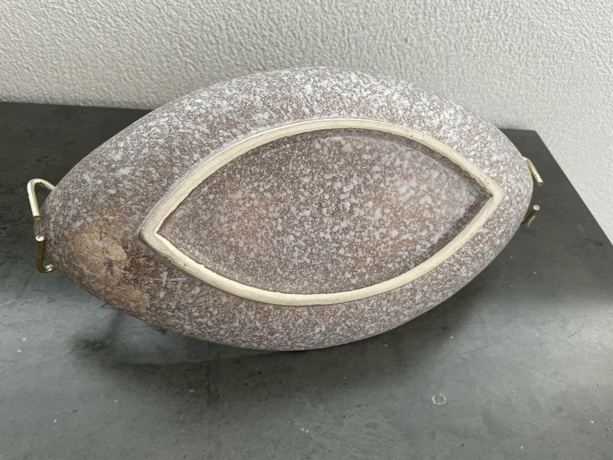 Piatti di portata: Retro Keramikschale mit Griff, Mid Century Design – Usato da Diepoldsau venduto da bellepastell 2