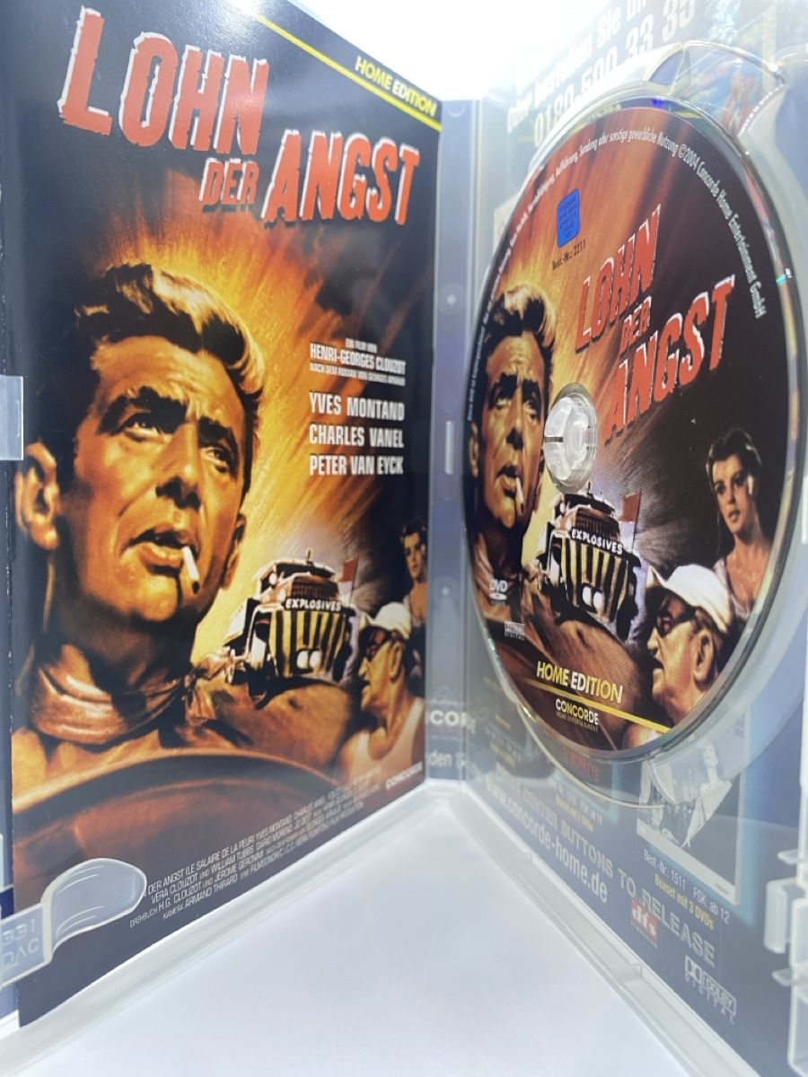 Tutti i DVDs: Lohn der Angst - Remastered DVD - Spannender Klassiker! – Usato da Zürich venduto da m7lx 2